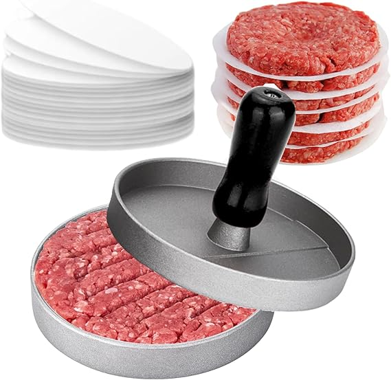 Burger press