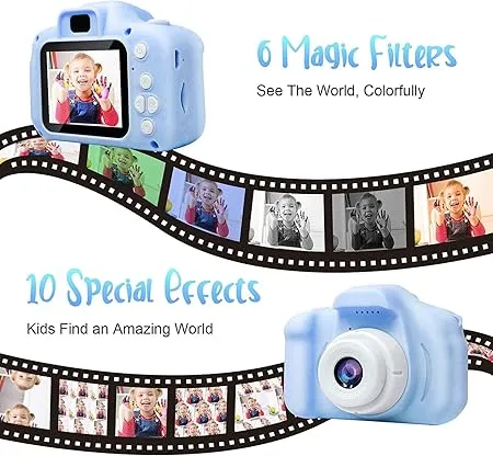 Kids Camera Toys for Fun with HD Digital Video and Photography Camera,