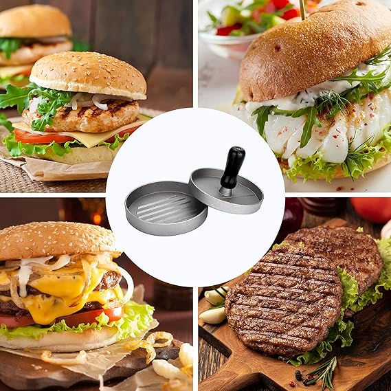 Burger press