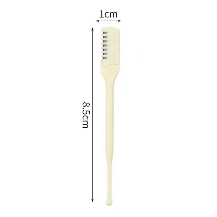 Pack of 2 & 2IN1 Portable Nose Hair Trimmers Waterproof Double Head Nose Hair Removal Washable