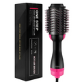 2-in-1 Hot Air Brush, Hair Dryer, Straightener & Volumizer Unisex Use One Step Hot Air Brush (Dryer + Styler)