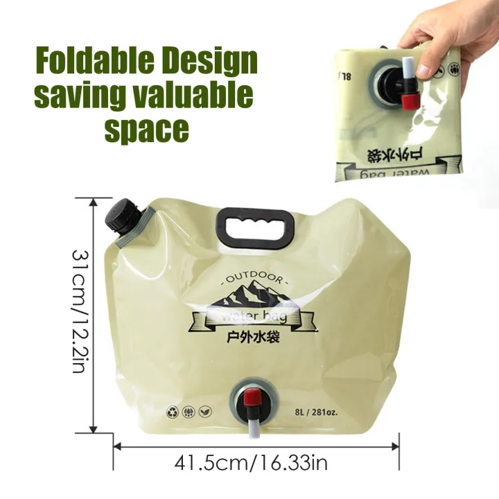 8L Outdoor Foldable Water Travel Bag