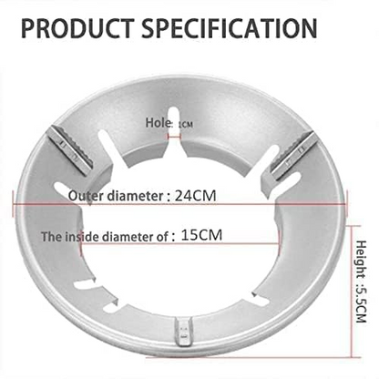 Metal stove cover
