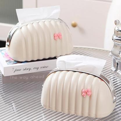 Luxury Tissue Box Desktop Tissue Organizer