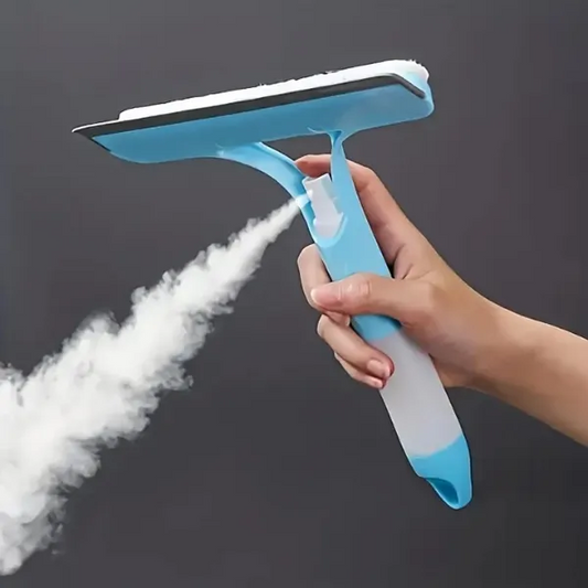 3-in-1 Multifunctional Handheld Window Cleaner with Sprayer