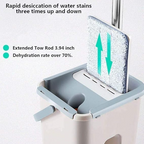 All-in-One Floor Care Solution: 360° FlexiMop Head + 2 Eco-Friendly Cleaning Pads - Make Your Floors Gleam