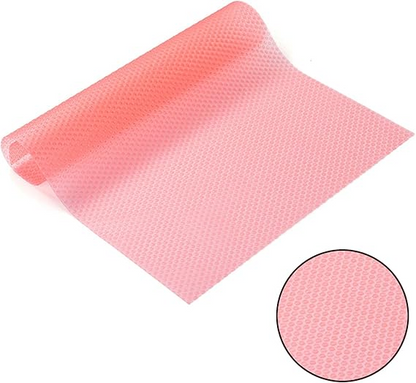 4 PCS Refrigerator Mats, Waterproof Fridge Pads Washable Fridge Mats Liners Mat Shelves Drawer Table Mats
