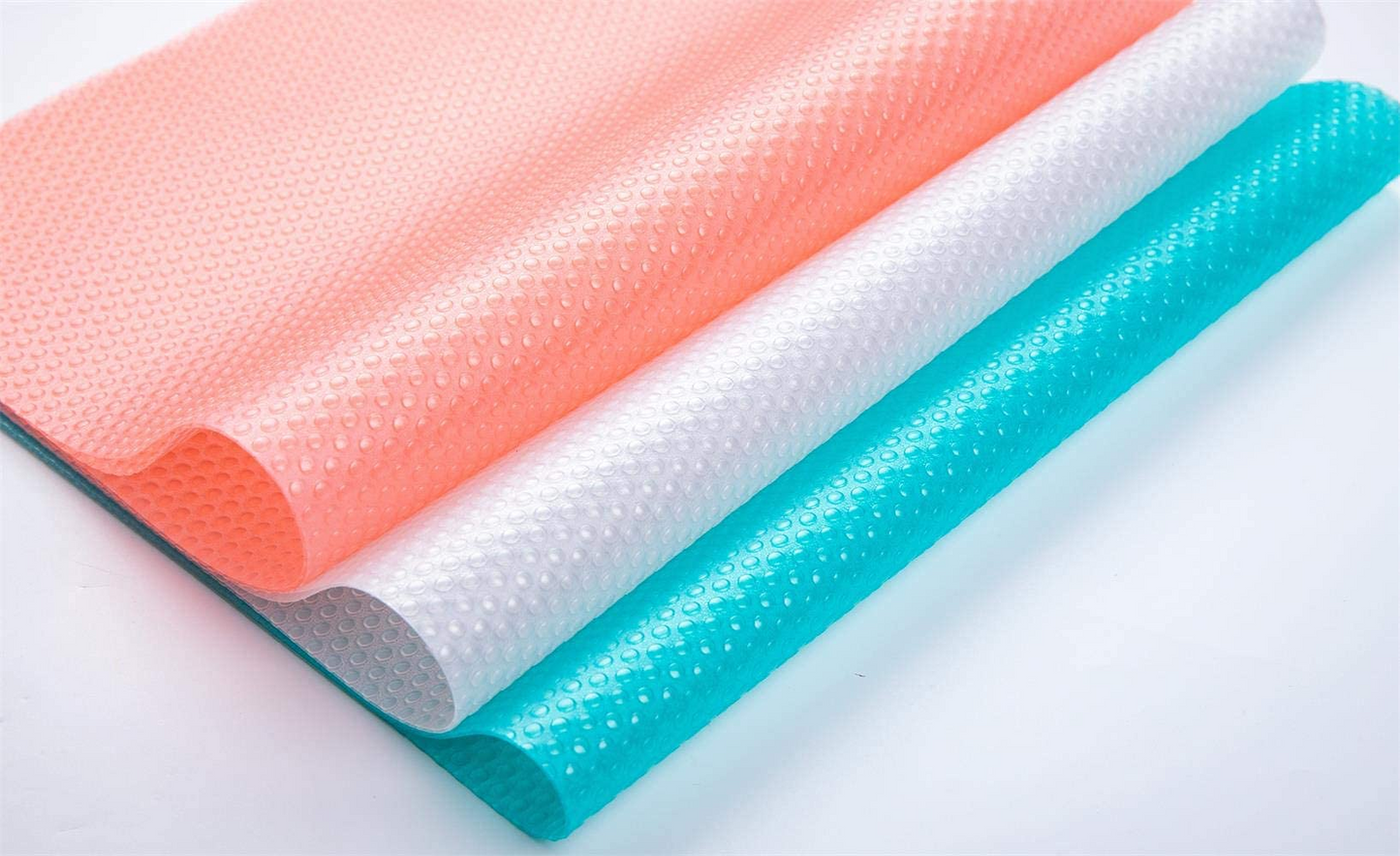 4 PCS Refrigerator Mats, Waterproof Fridge Pads Washable Fridge Mats Liners Mat Shelves Drawer Table Mats