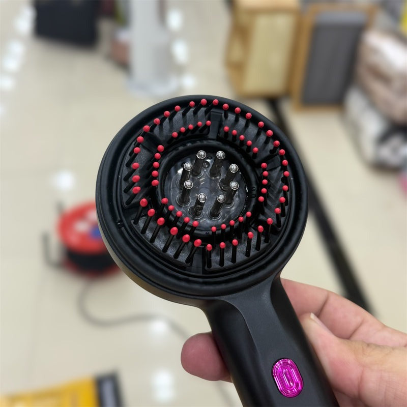 3 in 1 Red Light Therapy Head Massage Comb Hair Oil Applicator Waterproof Hair Growth Vibration Electric Scalp Massager Brush