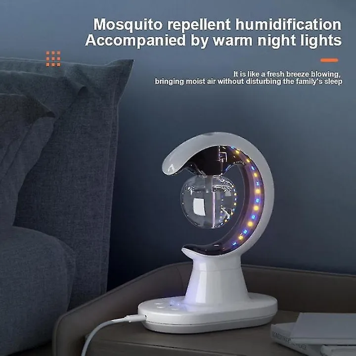 Electric 3 In 1 Mosquito Repellent Air Humidifier LED Lamp