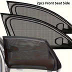 4Pc Universal Car Railing Side Window Curtain for All  Cars