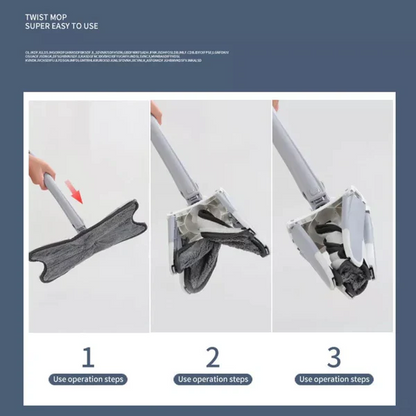 360° Twister X Mop Cleaning Mops Floor Mop Microfiber