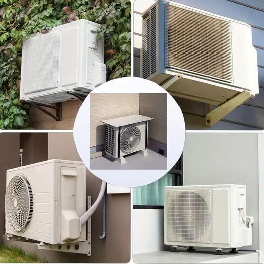 AC Outdoor Air Conditioner Protective Cover Window Air Conditioner Cover for Outside Units, Waterproof Window AC Unit Cover Sun Shade UV Defense, Snow, Ice, Frost, Leaf Guard