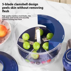 Automatic rechargeable vegetable and fruit peeler portable garlic peeling tool