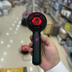 3 in 1 Red Light Therapy Head Massage Comb Hair Oil Applicator Waterproof Hair Growth Vibration Electric Scalp Massager Brush