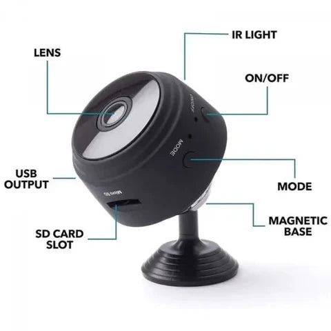 A9 Security Camera 1080P HD with Wireless monitoring