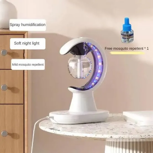 Electric 3 In 1 Mosquito Repellent Air Humidifier LED Lamp