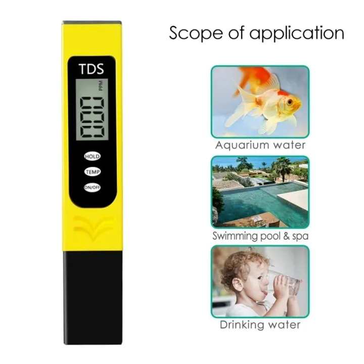 TDS Meter, Water Quality Tester Filter Pen