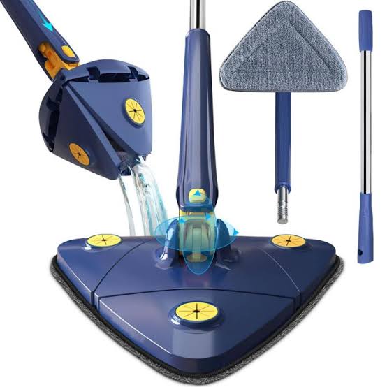 360° Rotatable Adjustable Cleaning Triangle Mop