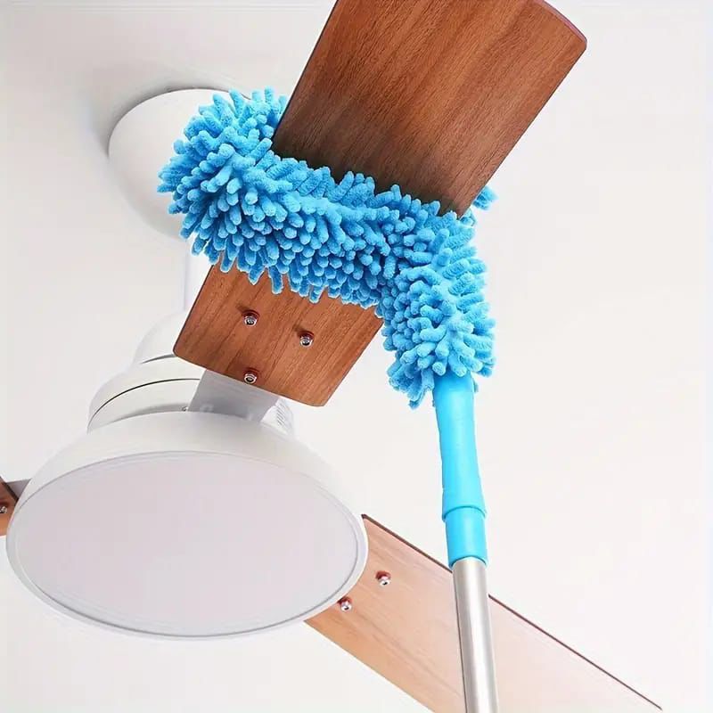 Micro Fiber Flexible Fan & Ceiling Duster with Long Handle