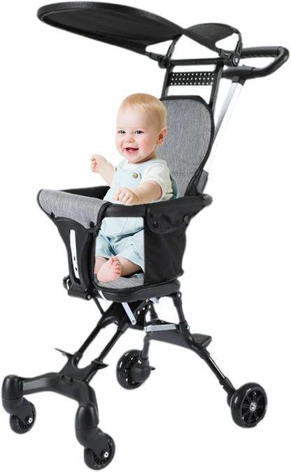 Lightweight Foldable Baby Stroller – Compact & Travel-Friendly Pram for Toddlers