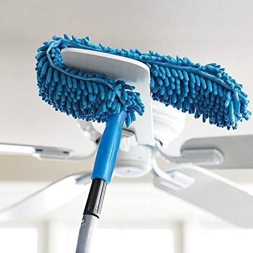 Micro Fiber Flexible Fan & Ceiling Duster with Long Handle