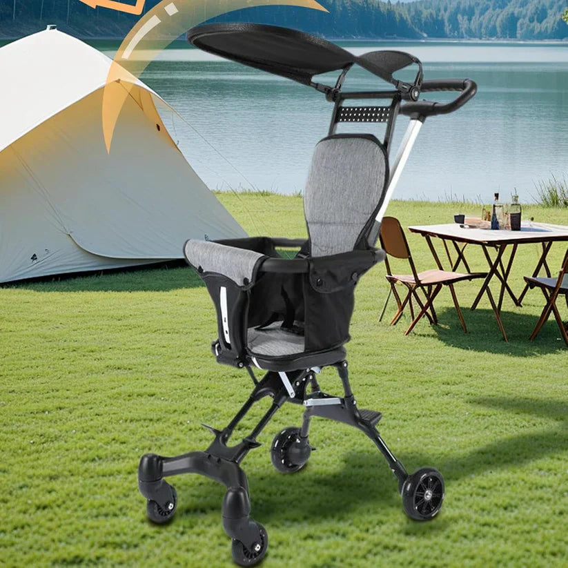 Lightweight Foldable Baby Stroller – Compact & Travel-Friendly Pram for Toddlers