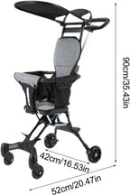 Lightweight Foldable Baby Stroller – Compact & Travel-Friendly Pram for Toddlers