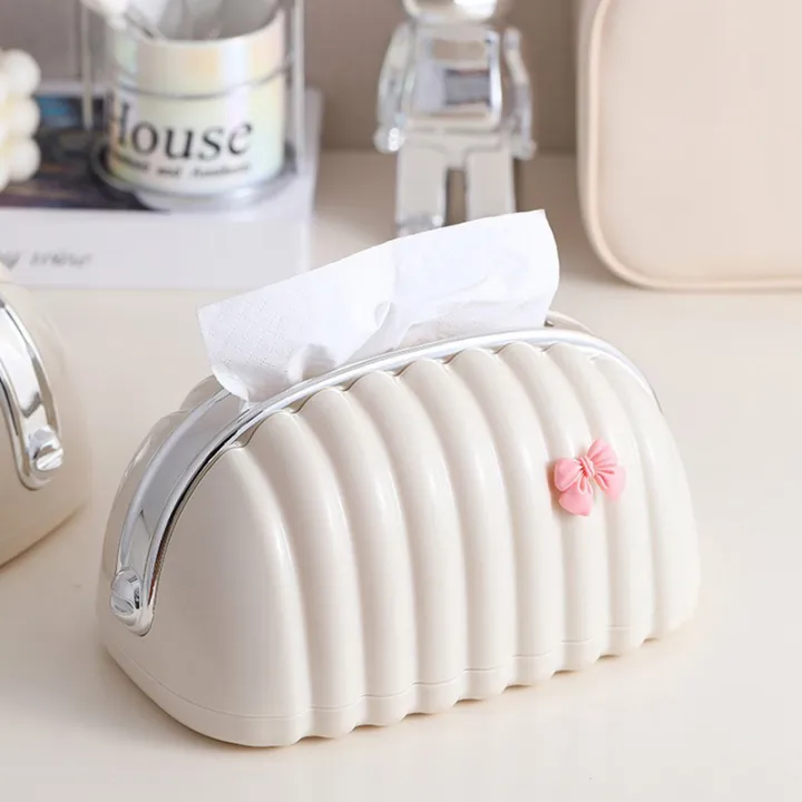 Luxury Tissue Box Desktop Tissue Organizer