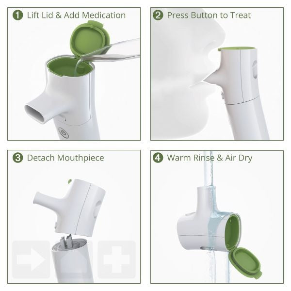 Philips Respironics InnoSpire Go Mesh Nebulizer 1 Year Warranty