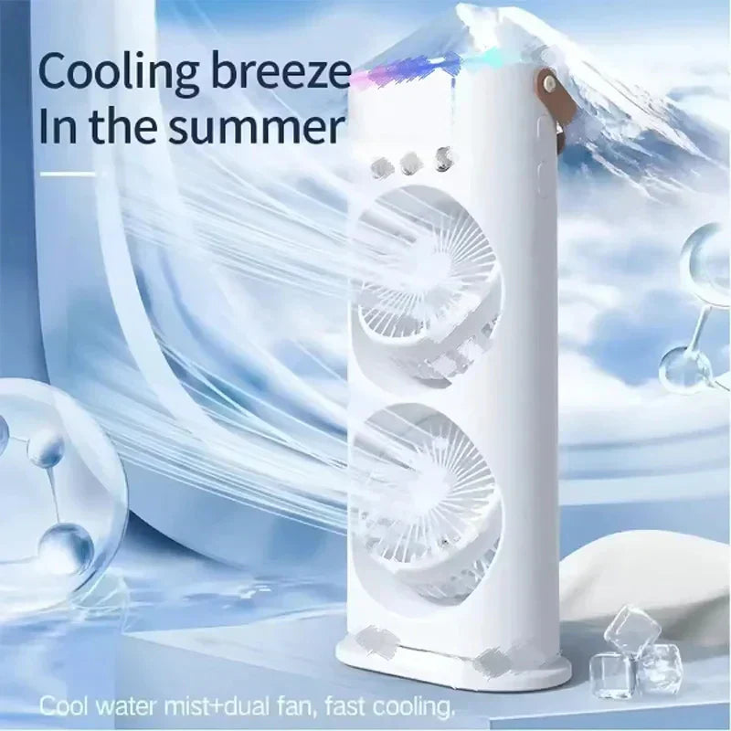 3 Gears USB Rechargeable Quiet fan