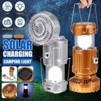 3IN1 Solar Portable Camping Lanterns Electric Fan