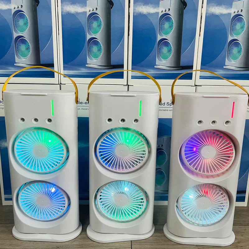 3 Gears USB Rechargeable Quiet fan