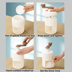 Shaved Mini Hand Ice Crusher Machine