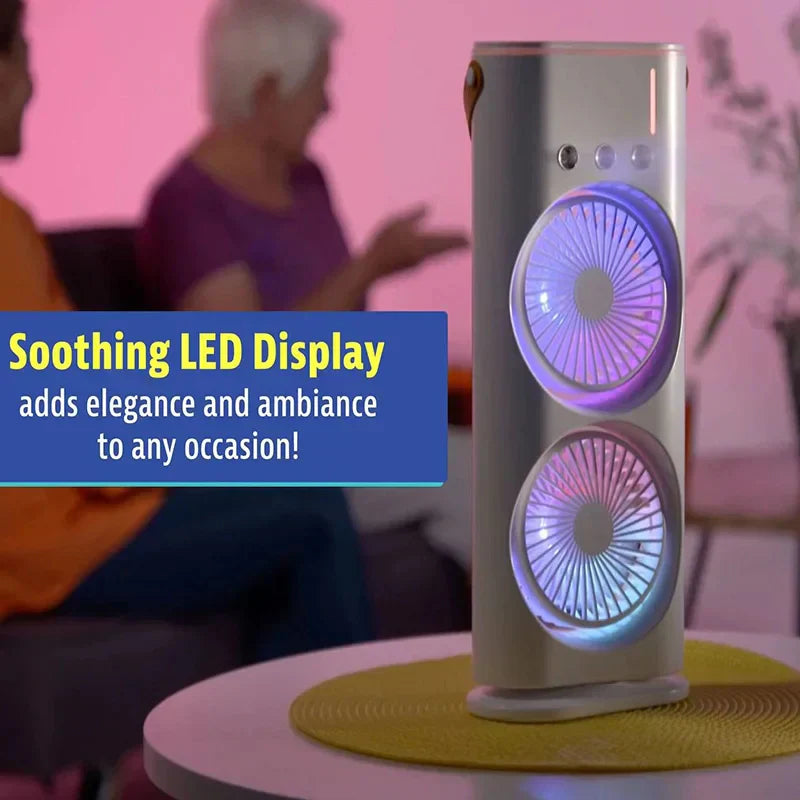 3 Gears USB Rechargeable Quiet fan