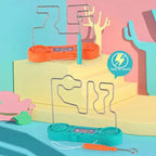 Hot Electric Montessori Roller Game Toy Electric Bump Touch Maze Game