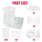 360 Degree Rotating Makeup Organizer,Jewelry Perfume Display Stand