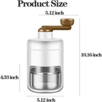 Shaved Mini Hand Ice Crusher Machine